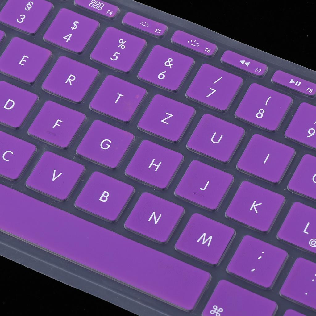 German Phonetic Keyboard Film Cover for European 11inch Macbook purple