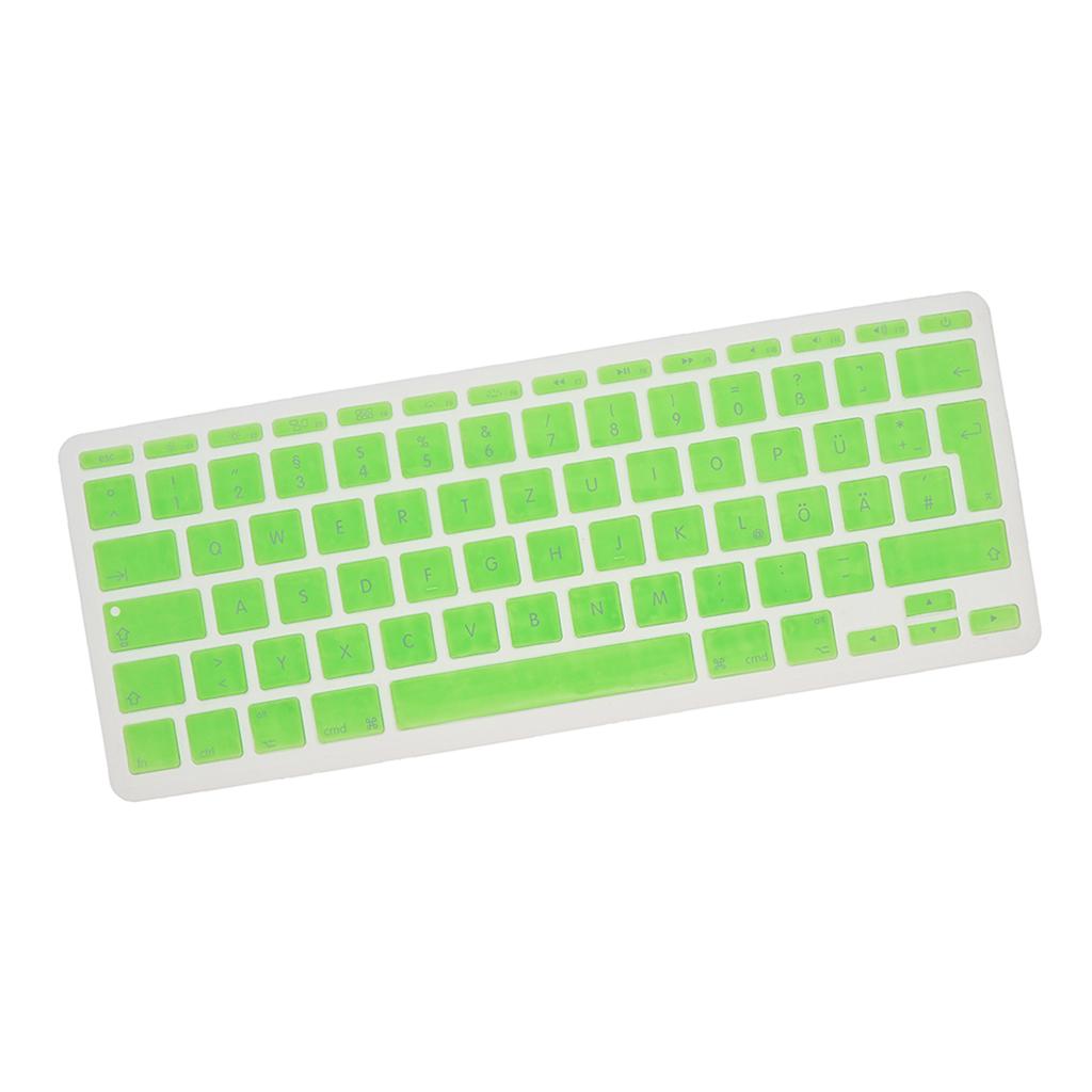 German Phonetic Keyboard Film Cover for European 11inch Macbook green