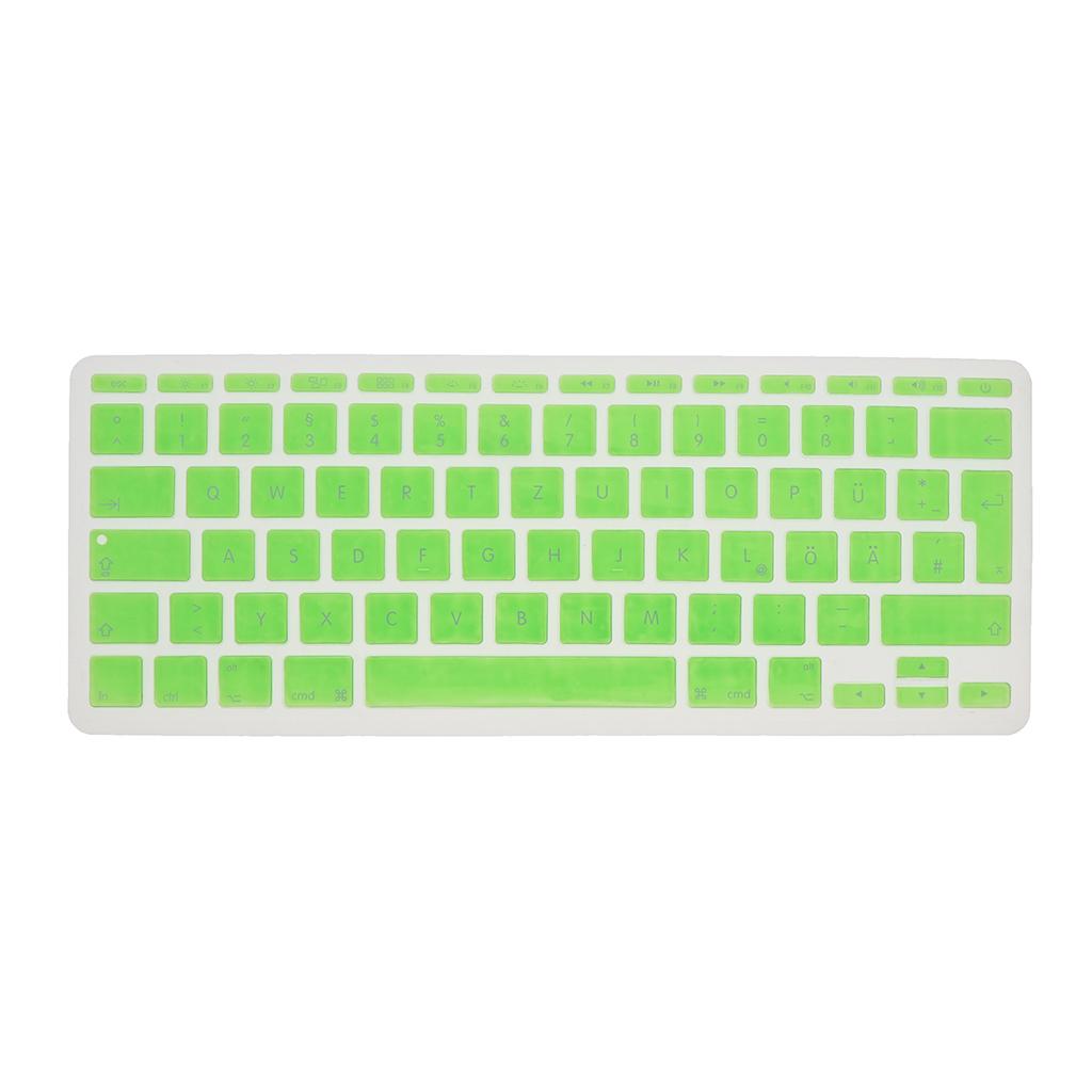 German Phonetic Keyboard Film Cover for European 11inch Macbook green