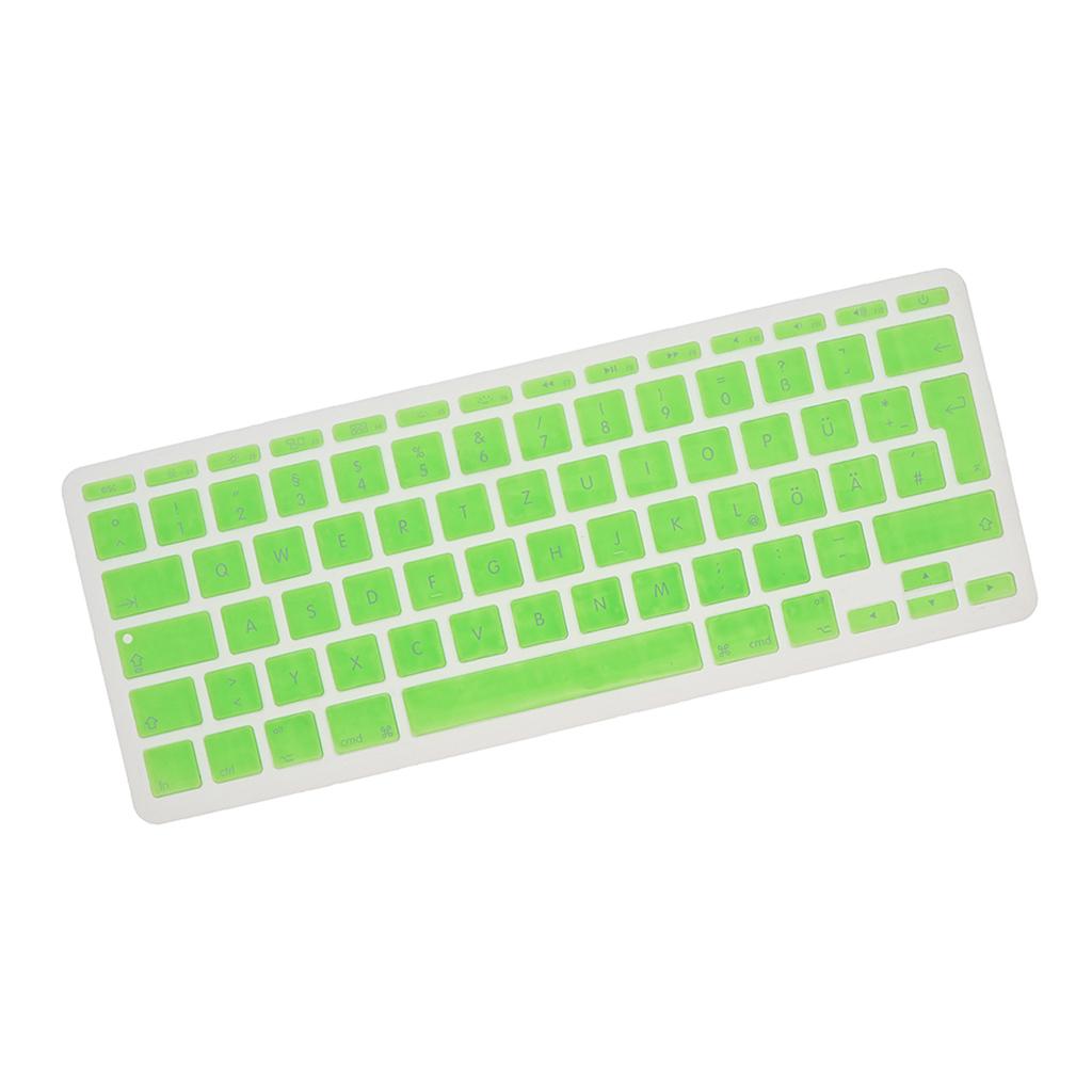 German Phonetic Keyboard Film Cover for European 11inch Macbook green