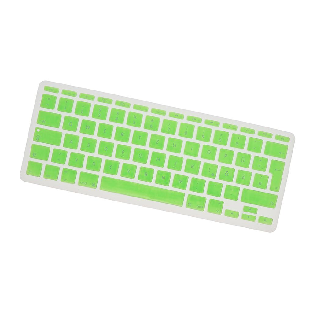 German Phonetic Keyboard Film Cover for European 11inch Macbook green