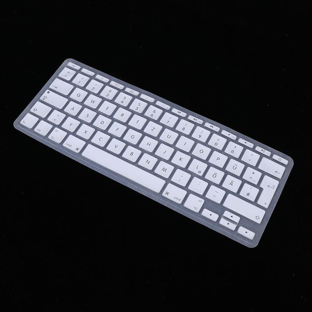 German Phonetic Keyboard Film Cover for European 11inch Macbook silver