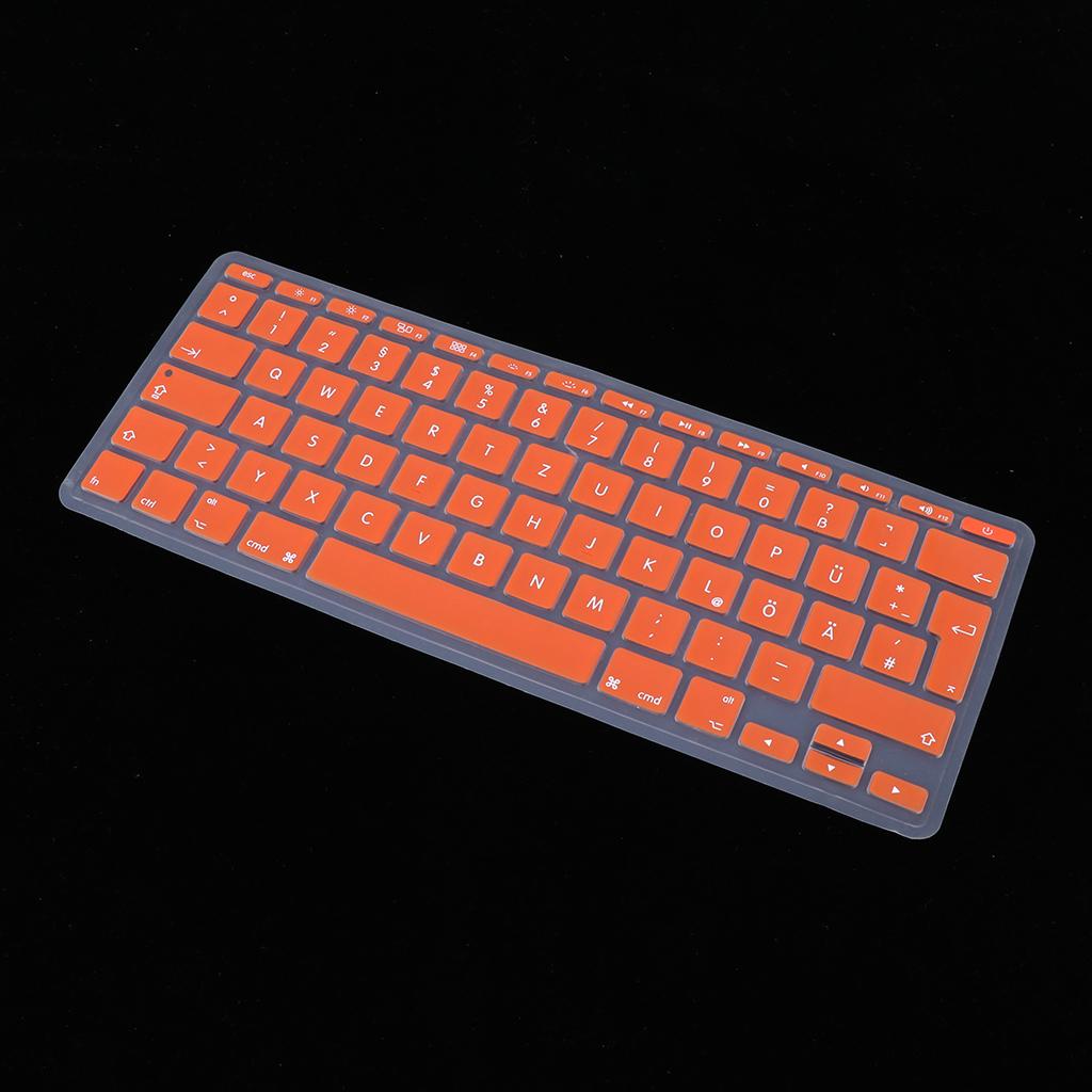 German Phonetic Keyboard Film Cover for European 11inch Macbook orange