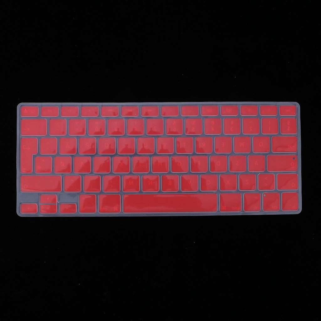 Danish 12 Keyboard Protective Film for 13.3 inch 15pro Macbook red