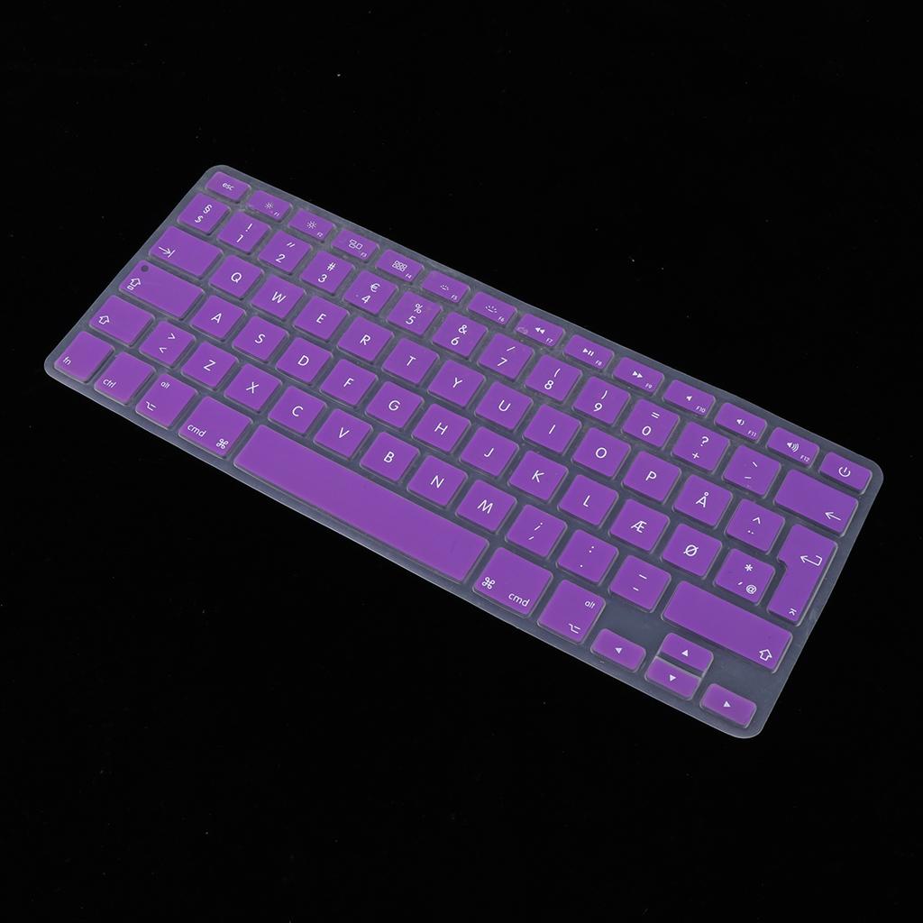 Danish 12 Keyboard Protective Film for 13.3 inch 15pro Macbook purple