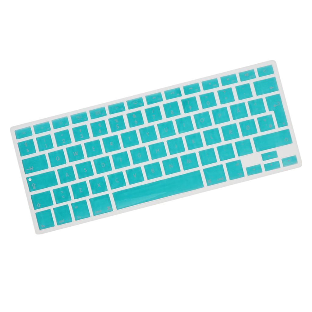 Danish 12 Keyboard Protective Film for 13.3 inch 15pro Macbook white blue