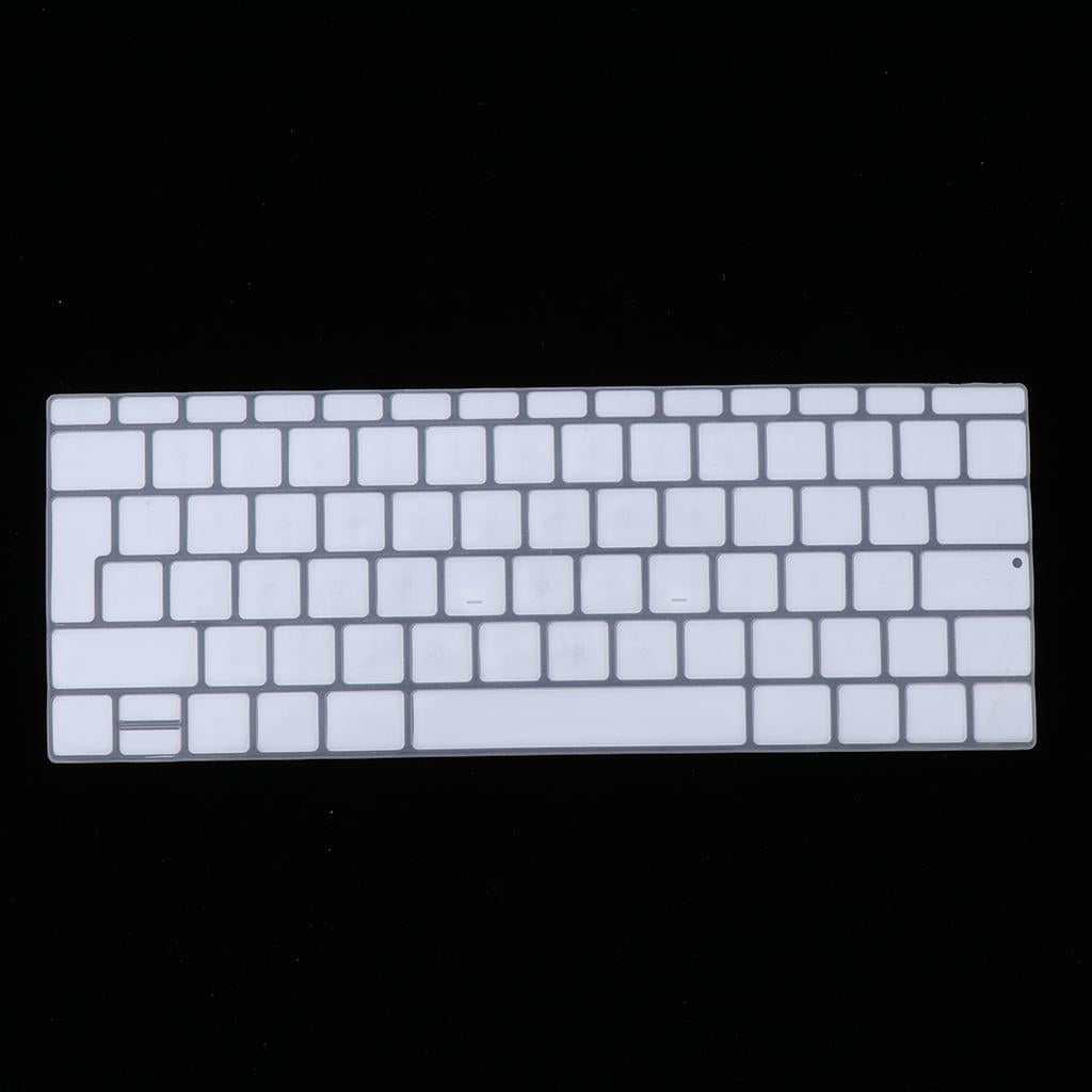 Spanish Phonetic Keyboard Protective Film for 12 inch Macbook white