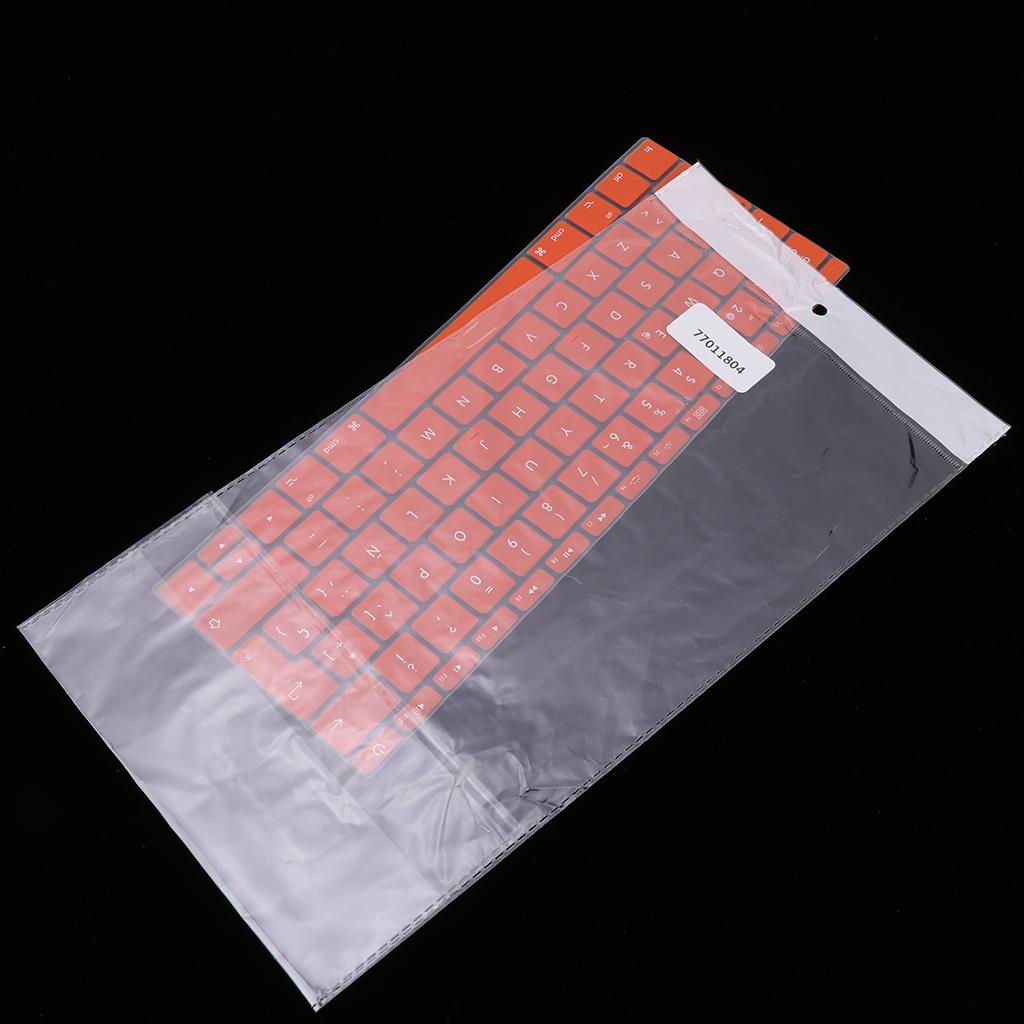 Spanish Phonetic Keyboard Protective Film for 12 inch Macbook orange