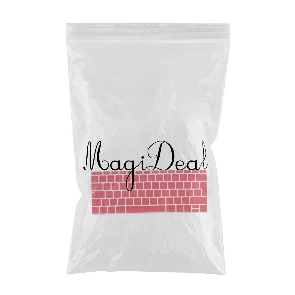 Spanish Phonetic Keyboard Protective Film for 12 inch Macbook red