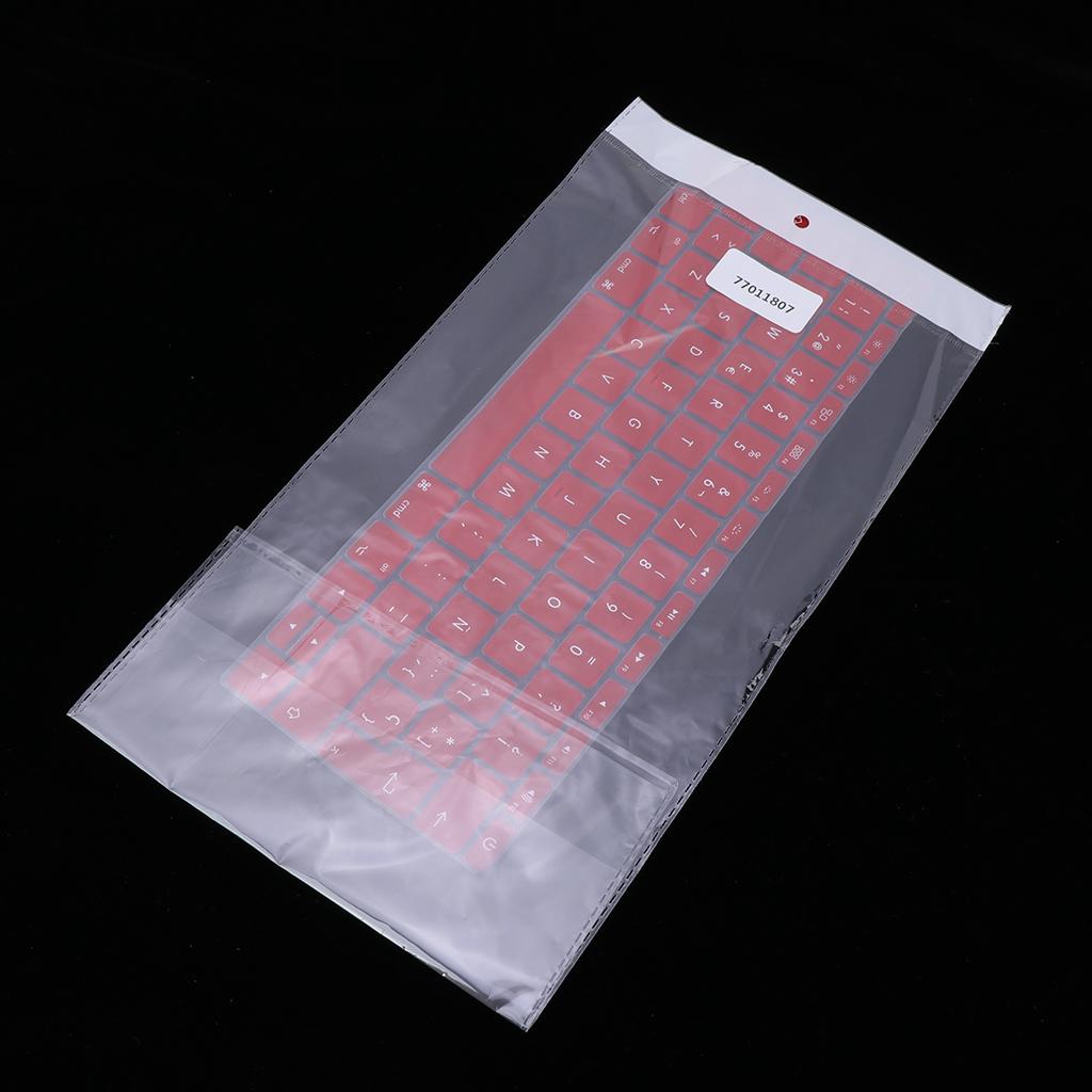 Spanish Phonetic Keyboard Protective Film for 12 inch Macbook red