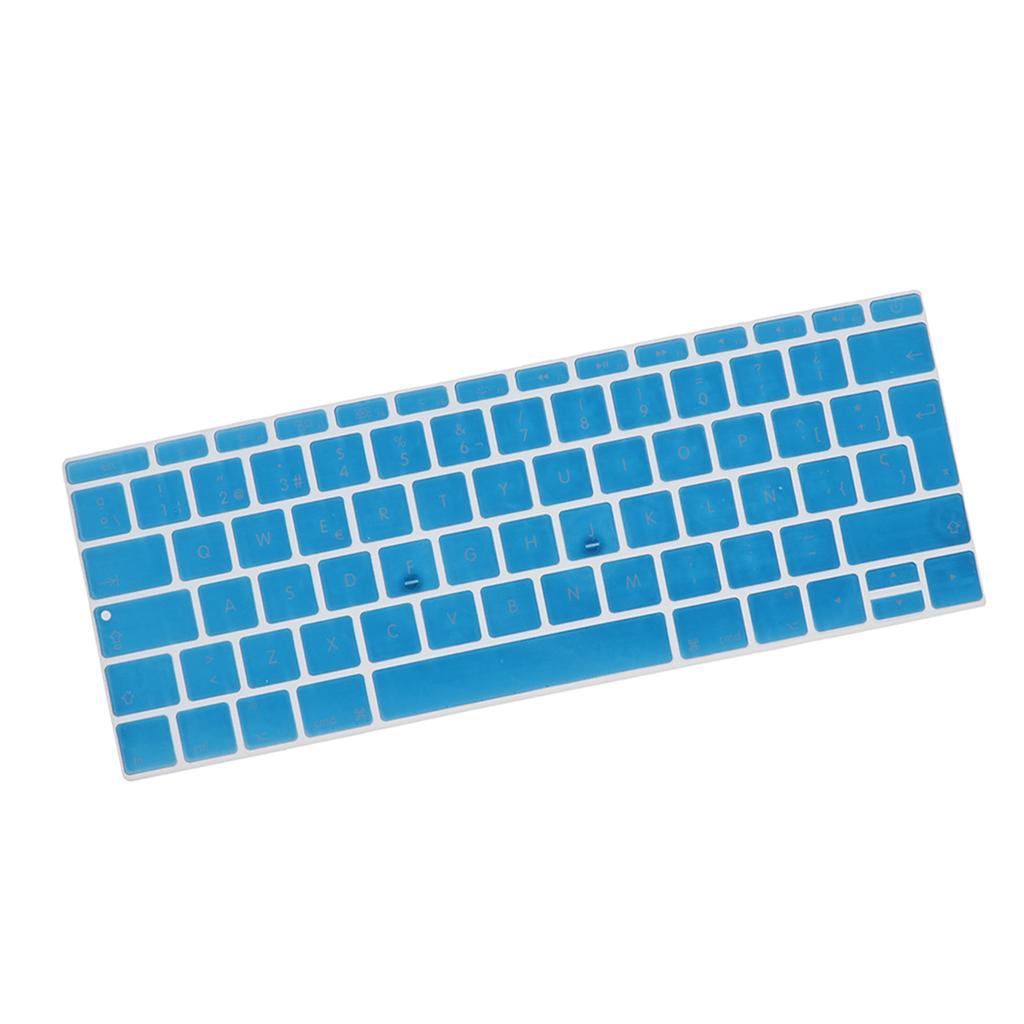 Spanish Phonetic Keyboard Protective Film for 12 inch Macbook light blue