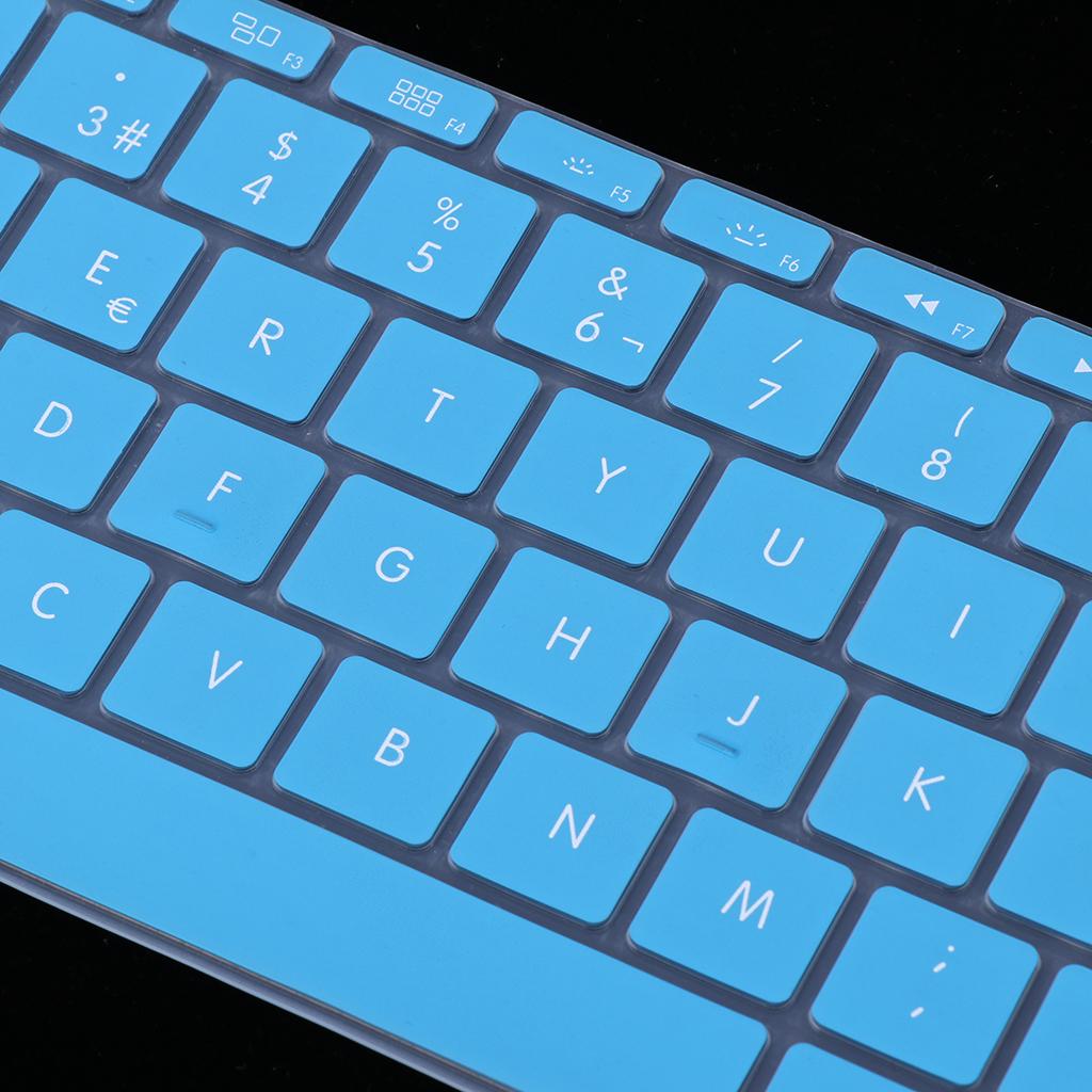 Spanish Phonetic Keyboard Protective Film for 12 inch Macbook light blue