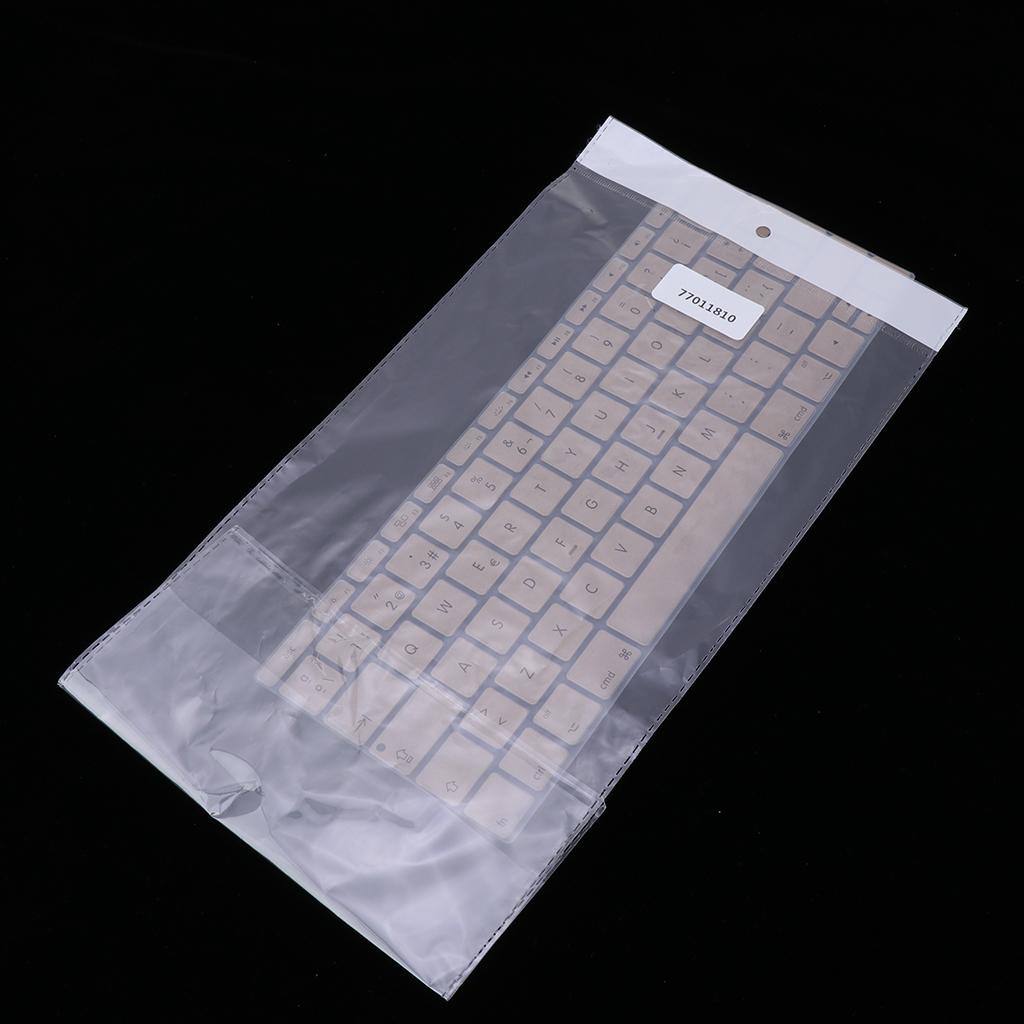 Spanish Phonetic Keyboard Protective Film for 12 inch Macbook gold