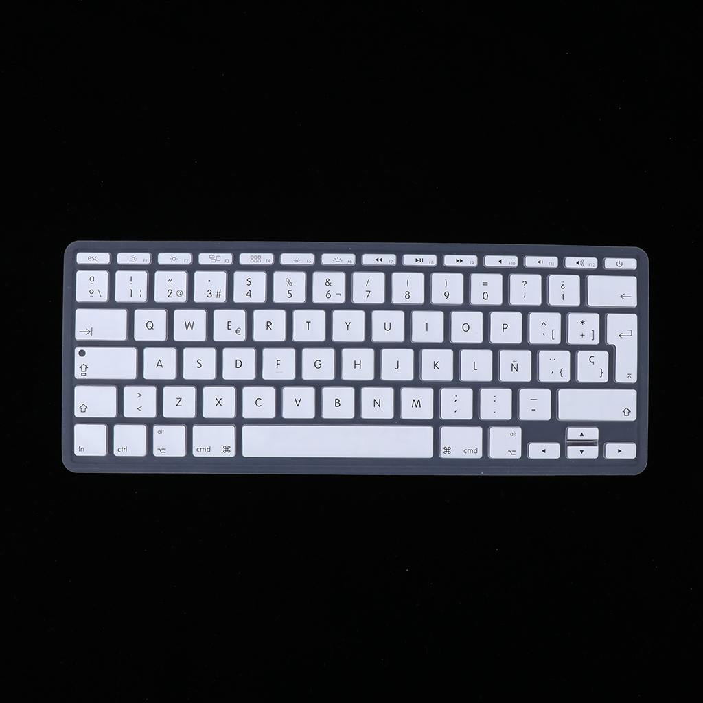 Spanish Phonetic Keyboard Film European for 11inch Macbook White