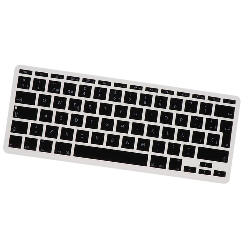 Spanish Phonetic Keyboard Film European for 11inch Macbook Black