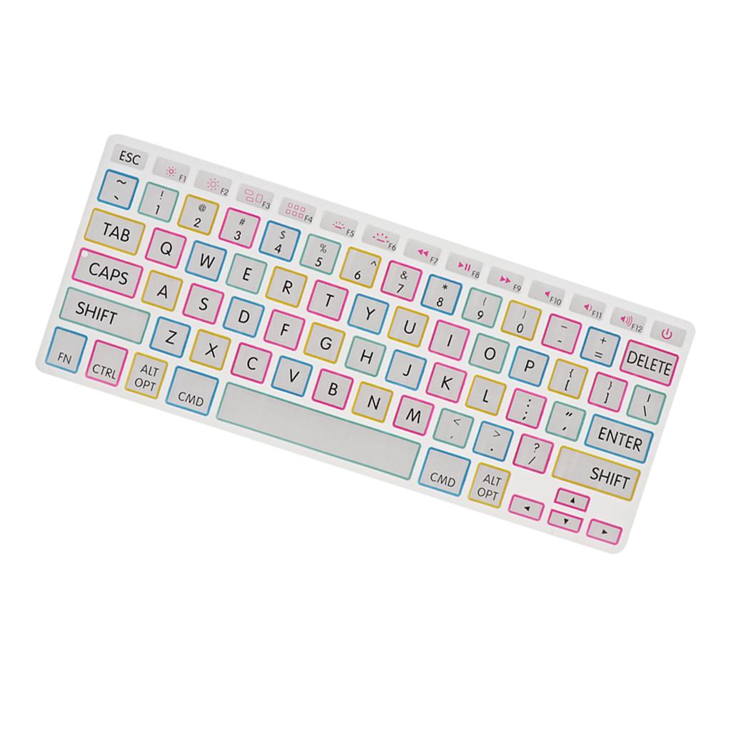 Ultra Thin Silicone Keyboard Cover Skin Protector 13 Inch Air Pro Retina-B3 13 Inch Air Pro Retina-B7