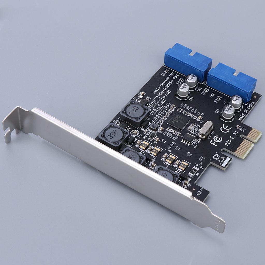 Mini PCI Express to USB 3.0 Expansion Card Adapter 120x90mm/4.72x2.54inch