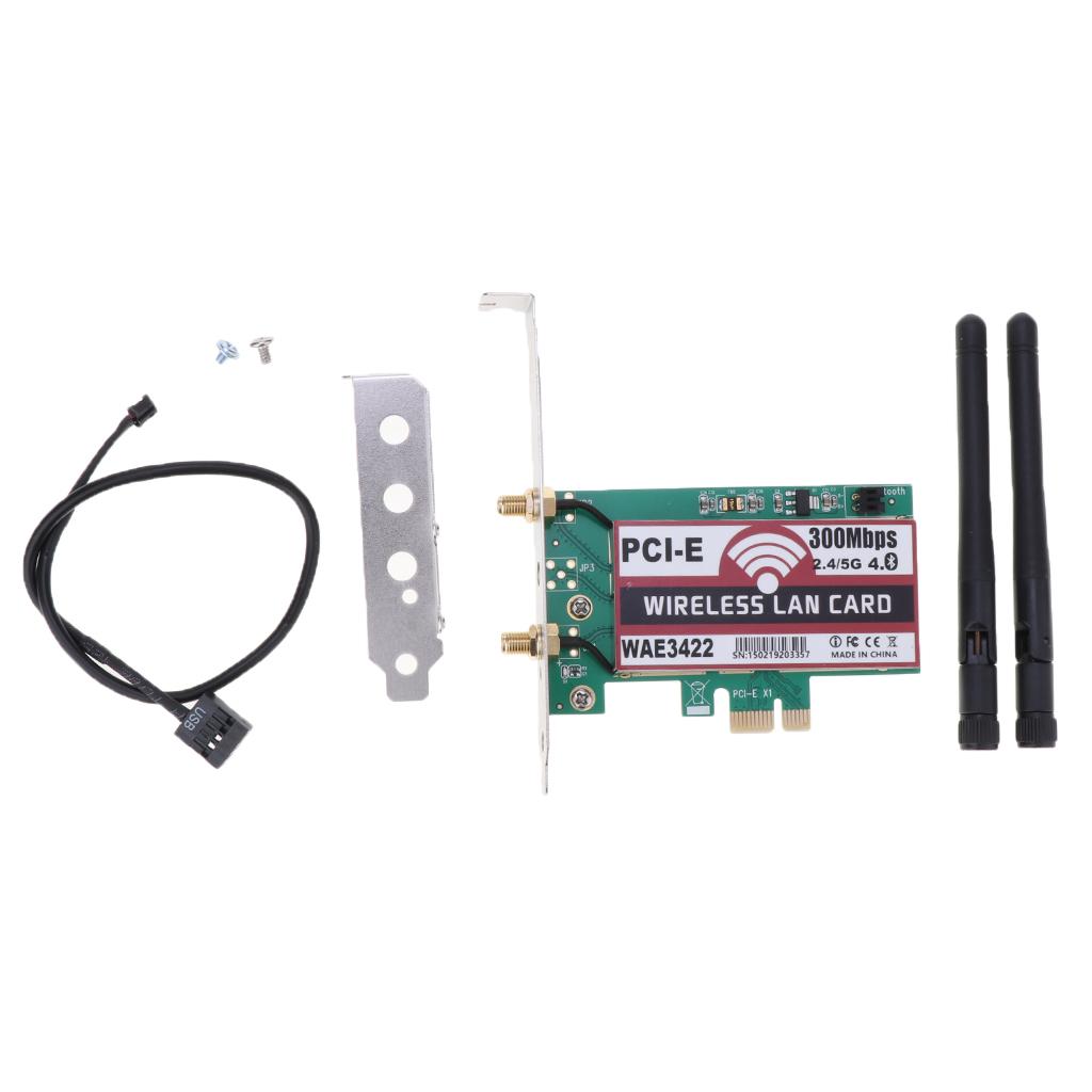 WIFI WLAN Card PCI-E Network Card LAN Desktop WIFI WLAN Network Adapter