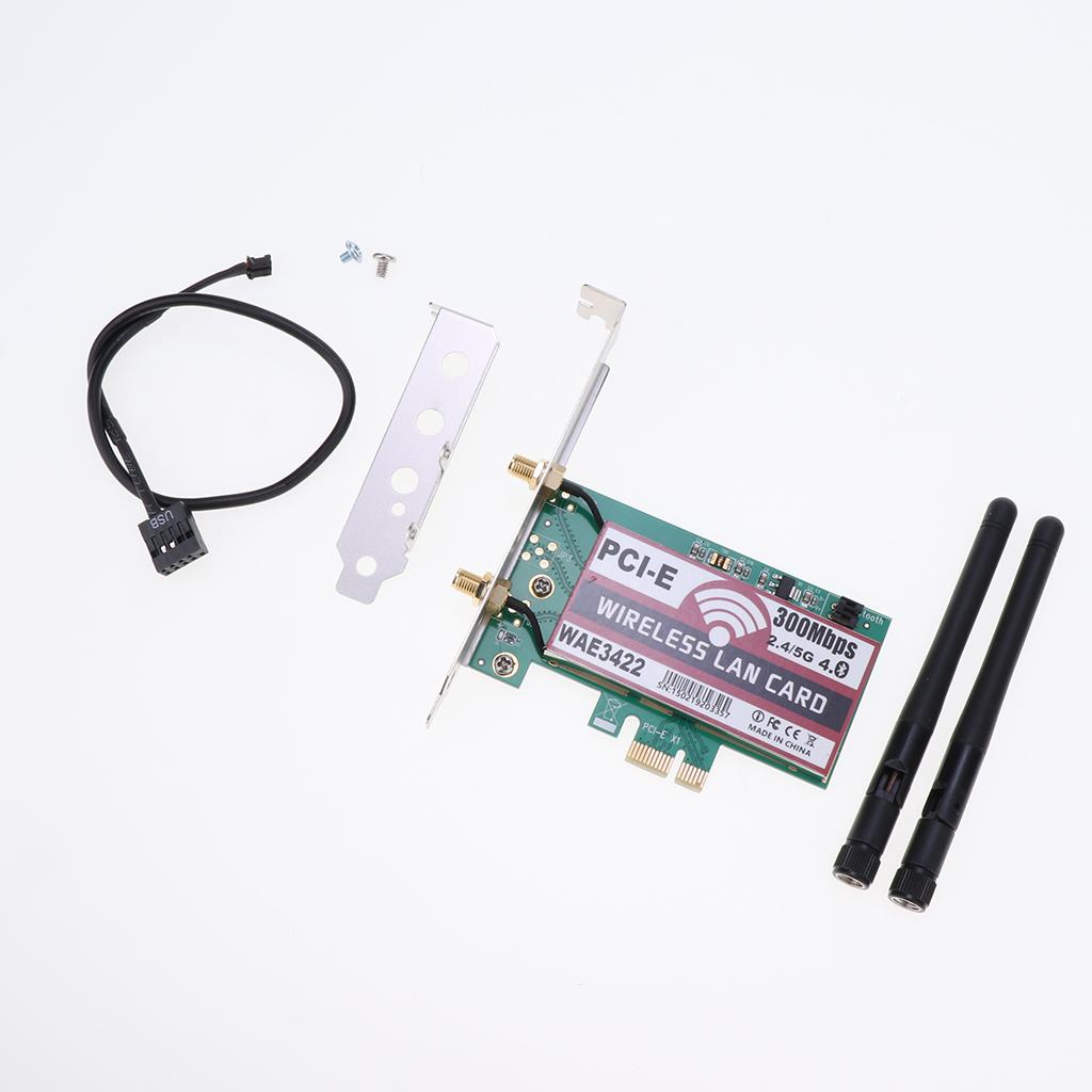 WIFI WLAN Card PCI-E Network Card LAN Desktop WIFI WLAN Network Adapter