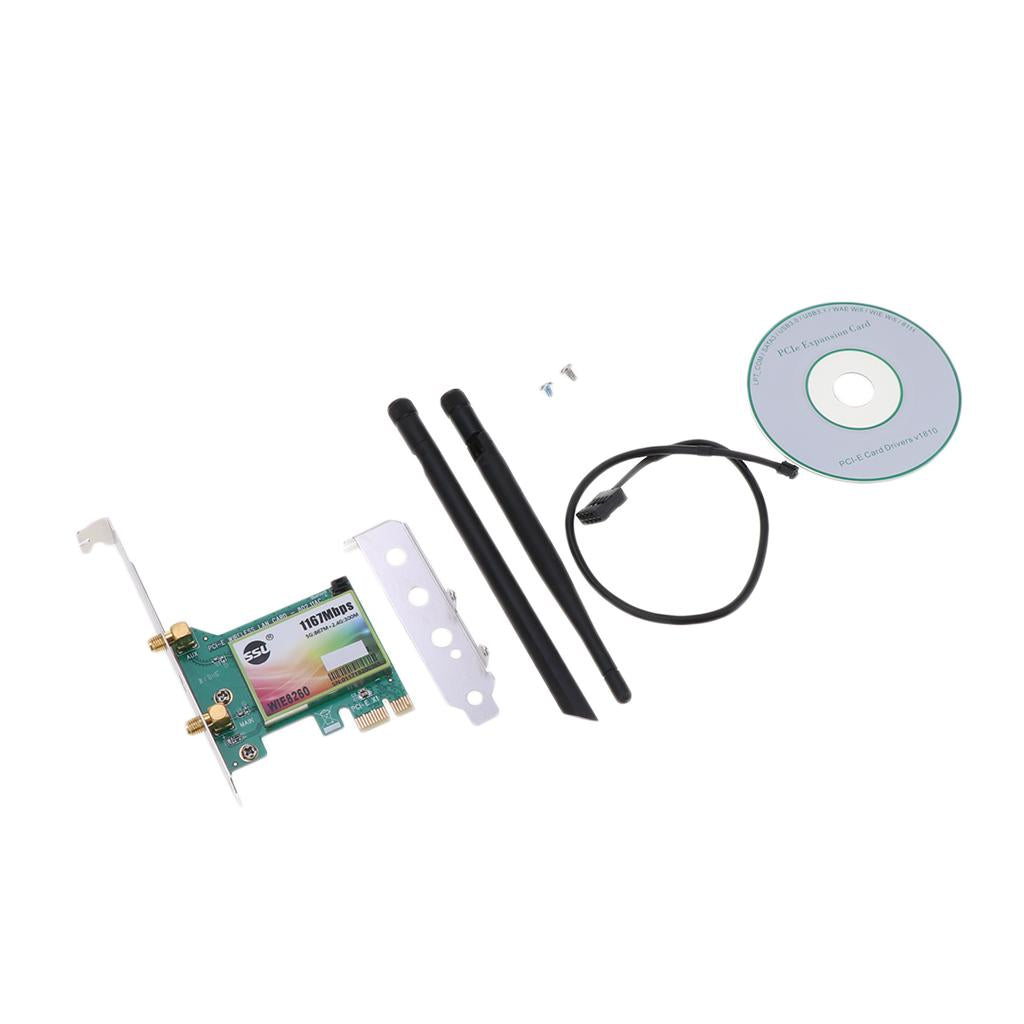 Wireless Network Card,/WLAN WiFi Adapter /PCI-E Express Adapter for PC