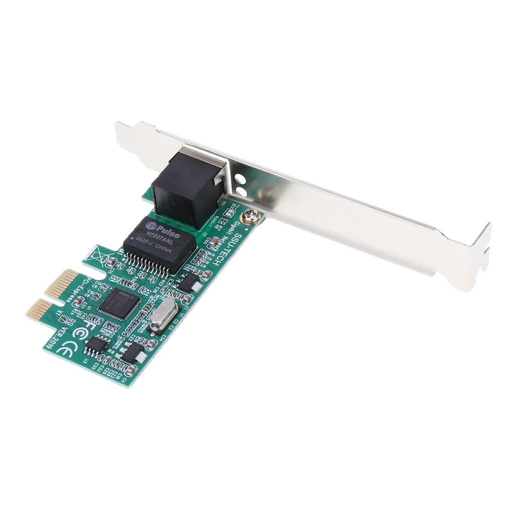 Single Port Gigabit Ethernet NIC PCI E Network Adapter Card for PC