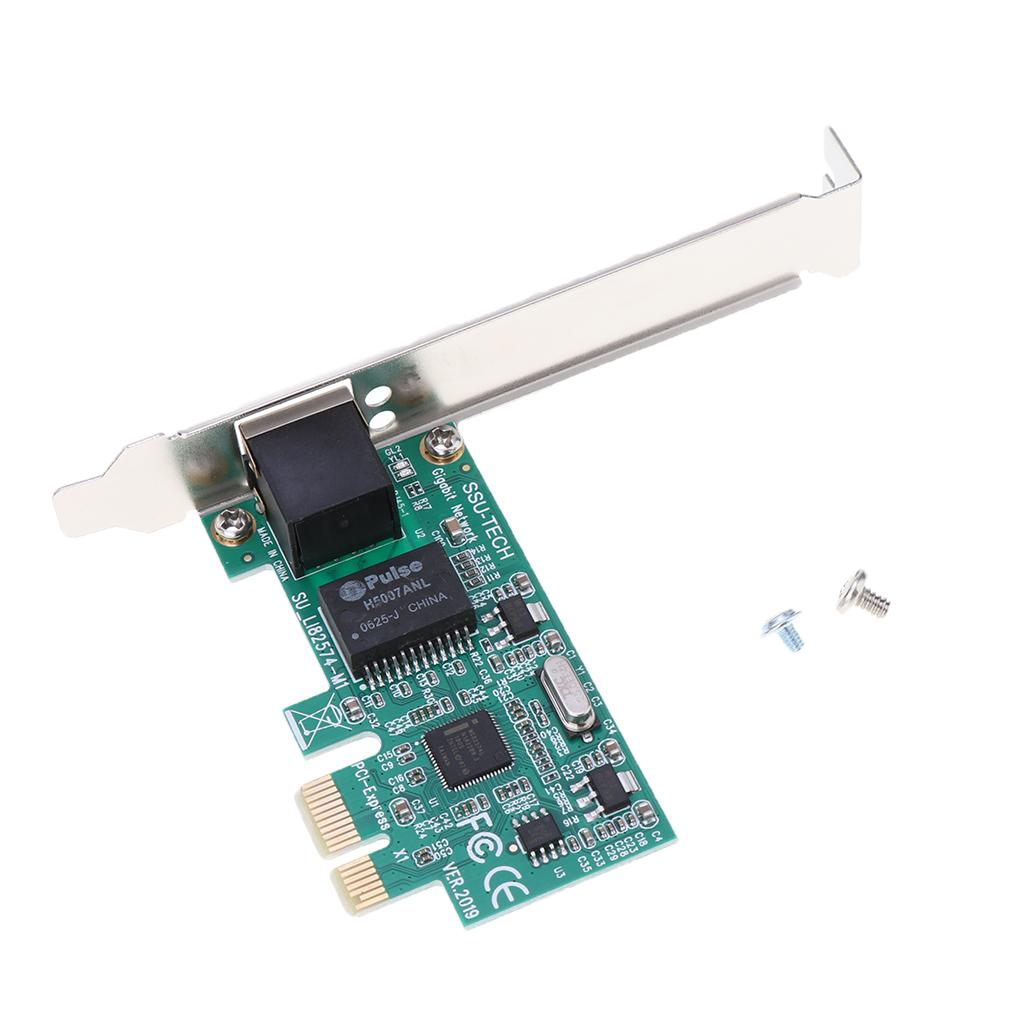 Single Port Gigabit Ethernet NIC PCI E Network Adapter Card for PC