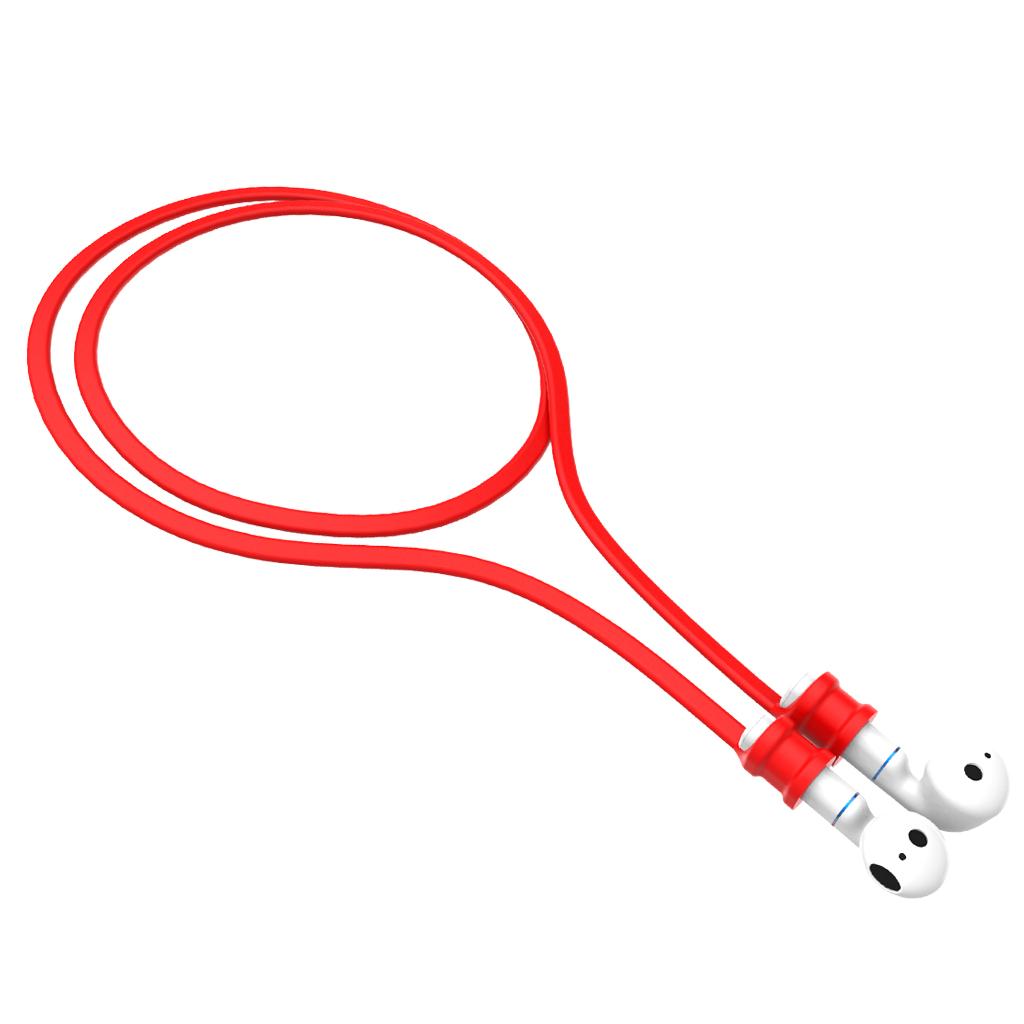 Wireless Earphone Rope Anti-lost Earphone Strap for Huawei Earbuds Red