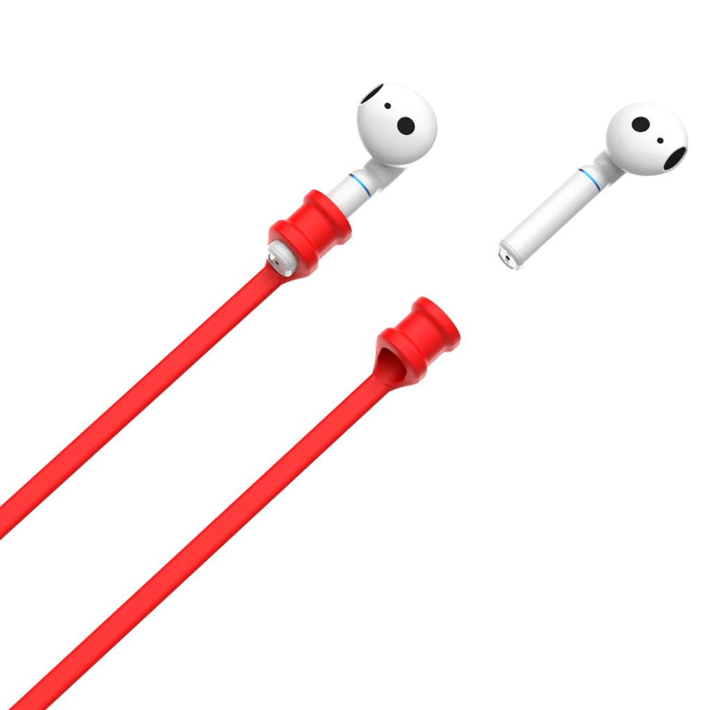 Wireless Earphone Rope Anti-lost Earphone Strap for Huawei Earbuds Red