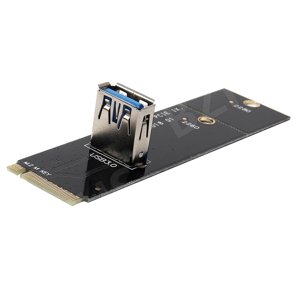 NGFF M.2 to USB 3.0 Transfer PCI-E Riser Card Adapter