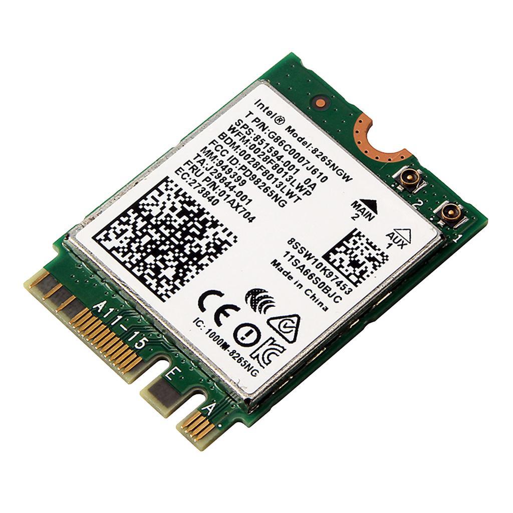 Dual Band AC 8265 8265NGW NGFF 1.73Gbps Bluetooth 4.2 M.2 Card