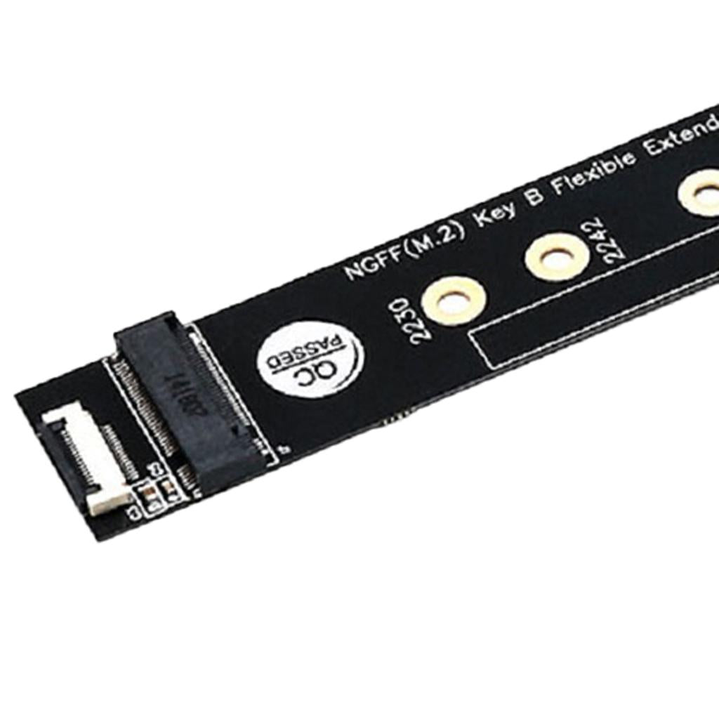 NGFF (M.2) Key B Adapter Card Riser Extender Extension Wire