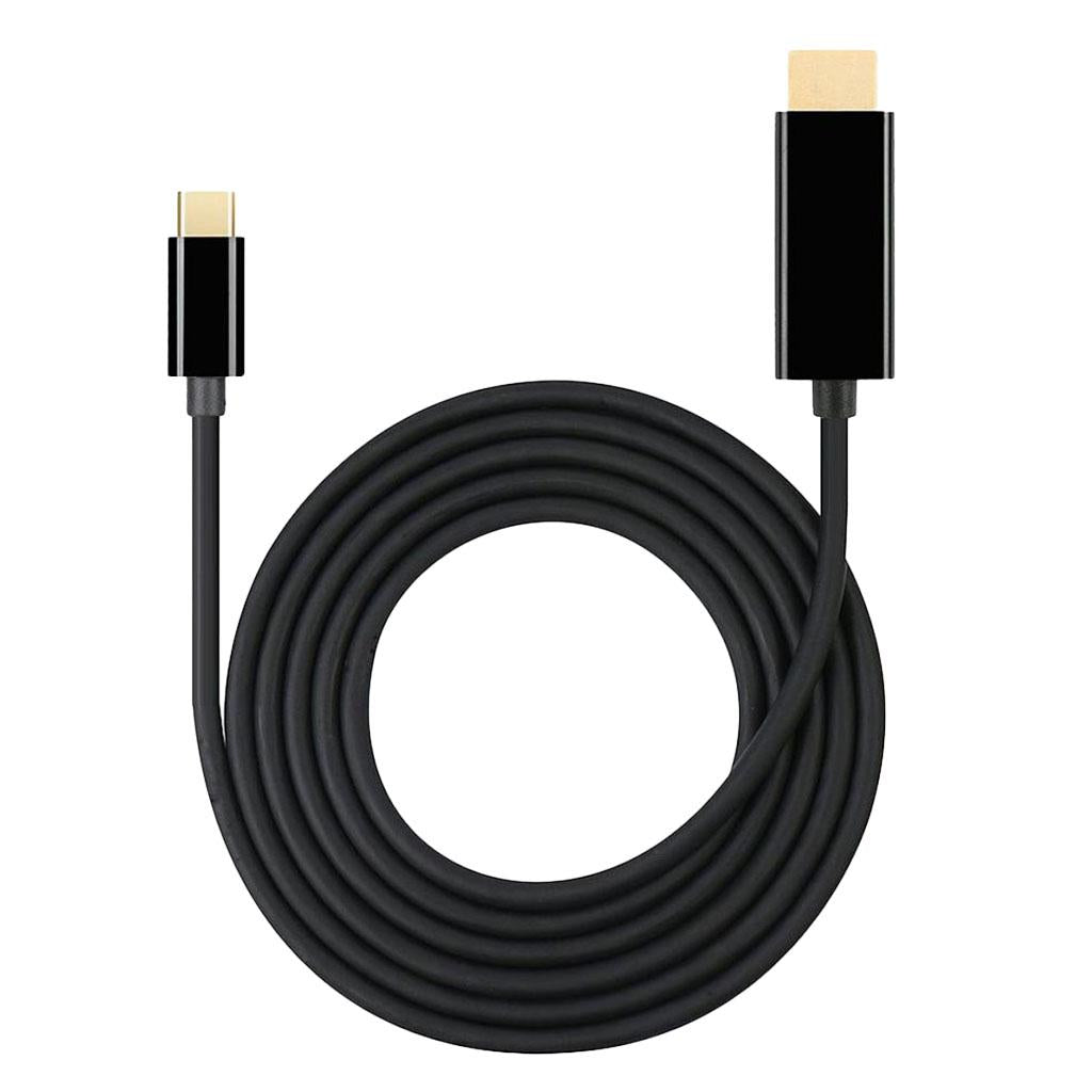 USB 3.1 Type C to HDMI Video Adapter Cable for Macbook Air