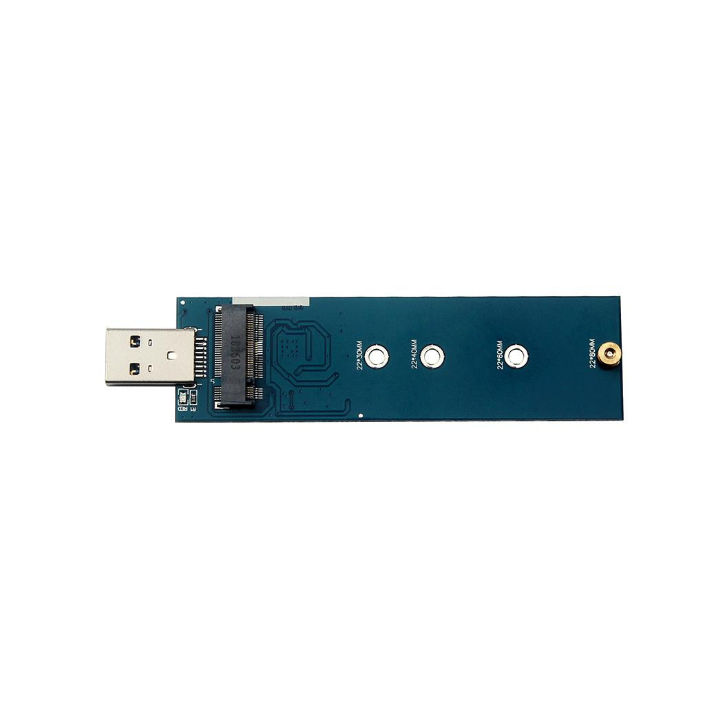 NGFF M.2 TO USB Adapter Card Solid State Hard Disk 3.0 Interface 5Gbps