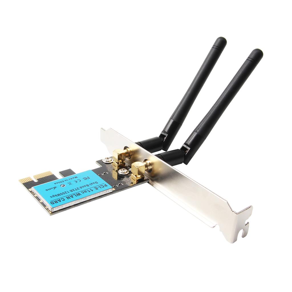 1200Mbps Wireless Network Card,/WiFi Adapter /PCI-E Express Adapter