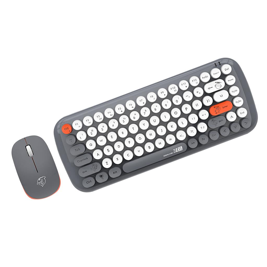 Wireless Keyboard Mouse Set PC Laptop External Keyboard and Mouse Accessory