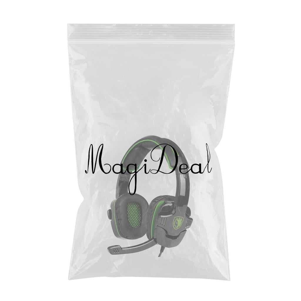 3.5mm Gaming Headsets with Microphone Anti-Noise for PS4 Laptop Green