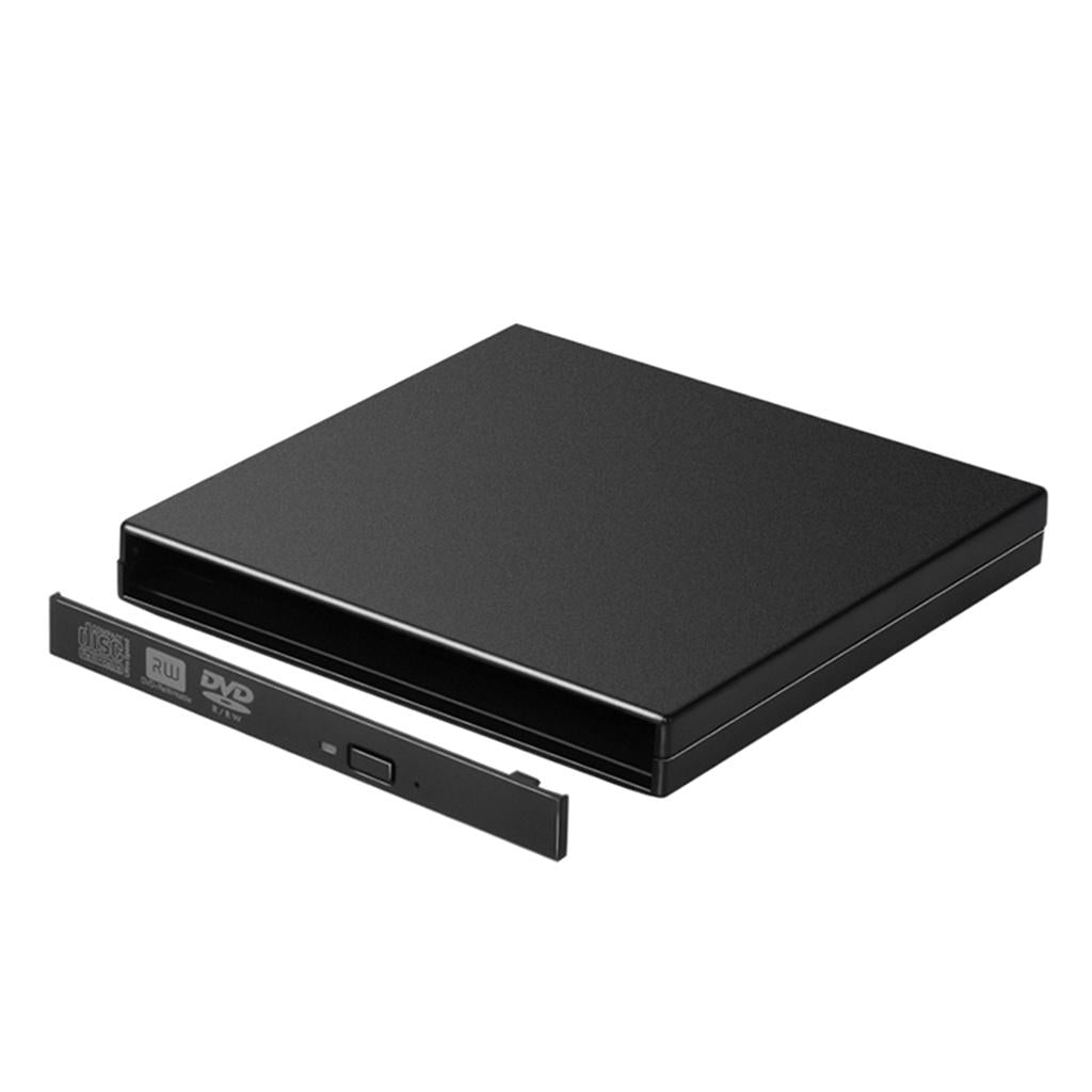 12.7mm USB 2.0 External DVD/CD-ROM Case Enclosure for Laptop Desktop PC