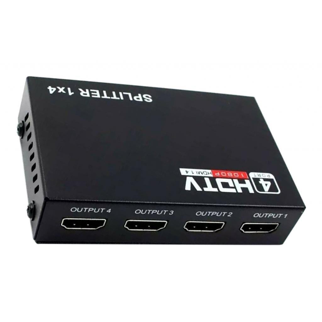 HDMI Splitter Box Full HD 1080p Video 1 Port to 4 Port Split Out V1.4 Power