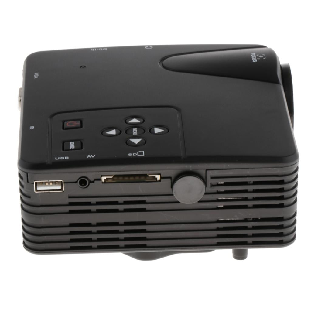 Portable H80 Mini Supports FHD 1080P LED Projector Video Home Theater