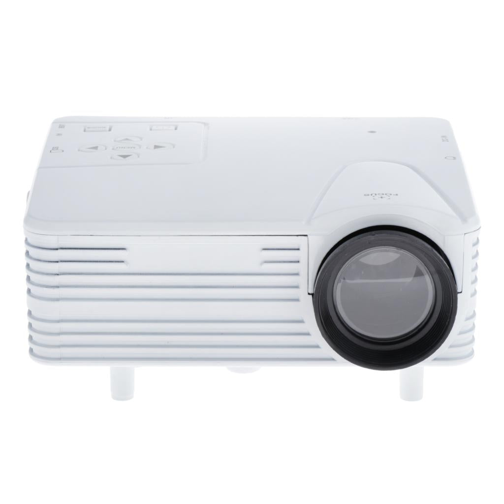 H80 Portable 640x480 Pixels Support Full HD 1080P AU Home Theater Projector