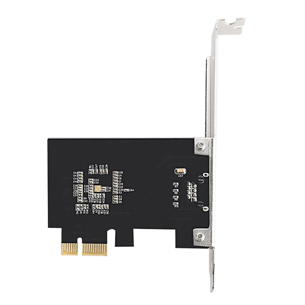 Single RJ45 Port PCI Express Wired Network Lan NIC Card for Deaktop Win10