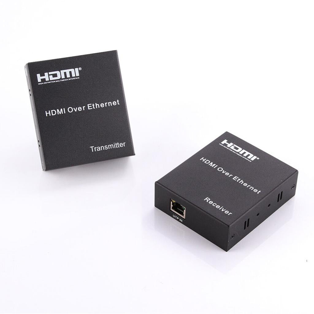 1080P HDMI Network Extender Over Single Cable CAT5E/6 Ethernet RJ45 FHD