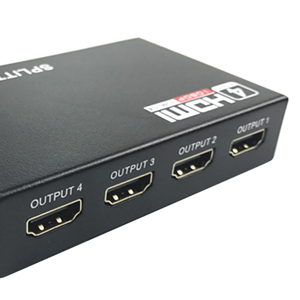 HDMI 2.0 1 in 4 out HD Automatic Manual Switcher 4K Synchronous HDMI Adapter