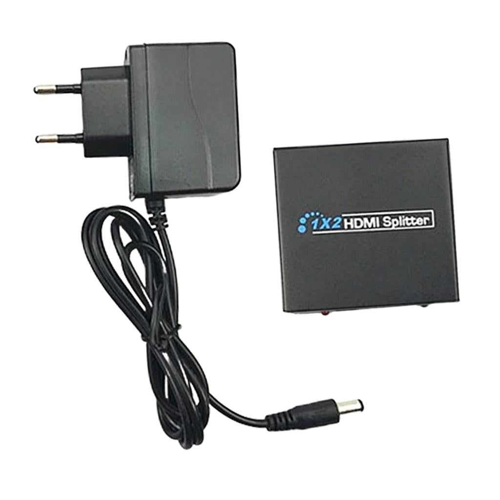 1 Piece EU Plug HDMI 1 In 2 Out 3D Splitter Switch Switcher Distributor