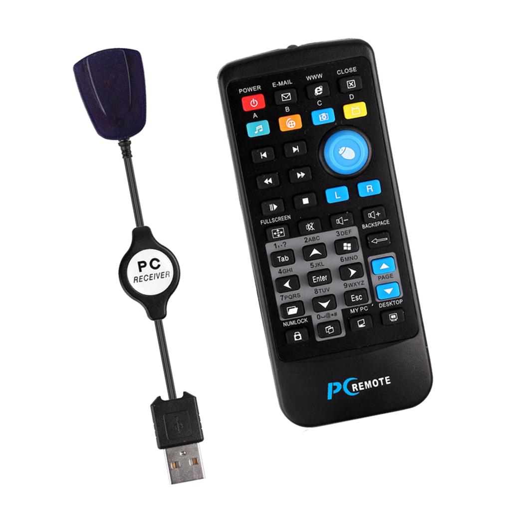 Media IR Remote Control Controller Receiver For Loptop PC Windows 7 10 Vista