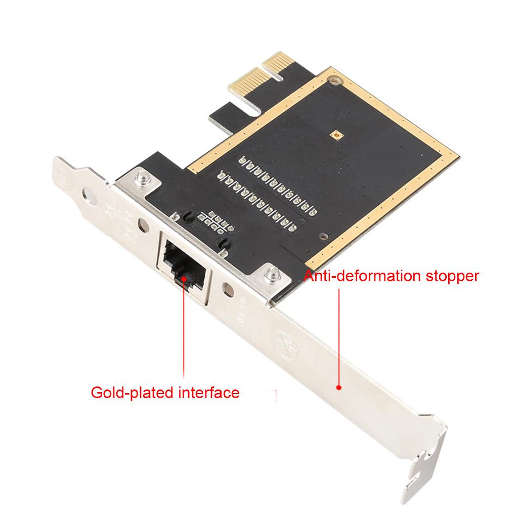 TXA065 RTL8111H RJ-45 PCI-E Network Card Chip 10/100/1000Mbps For Computer