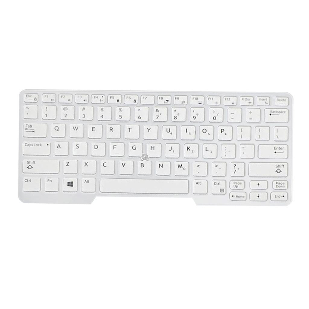 Silicone Keyboard Skin for Dell Latitude E5480 E5490 White