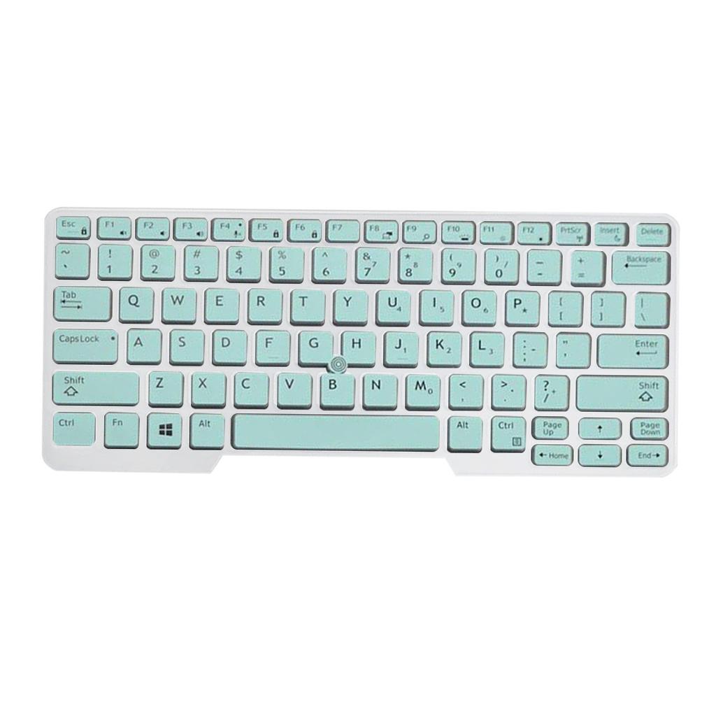 Silicone Keyboard Skin for Dell Latitude E5480 E5490 Mint Green