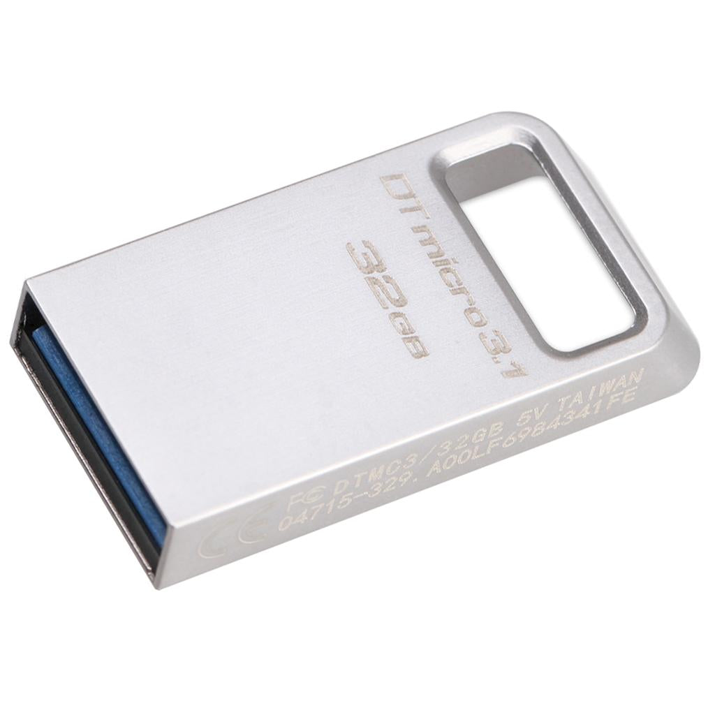 Kingston USB Flash Thumb Drive USB3.1 Pen Drive Disk Metal Memory Stick 32G