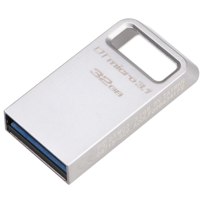 Kingston USB Flash Thumb Drive USB3.1 Pen Drive Disk Metal Memory Stick 32G